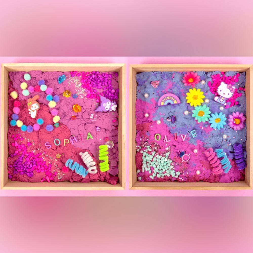 Hello Kitty Sensory Play Bin